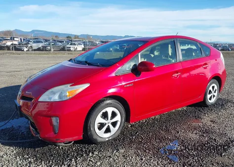2012 Toyota Prius Two из США, поврежденный, VIN JTDKN3DU4C0334108